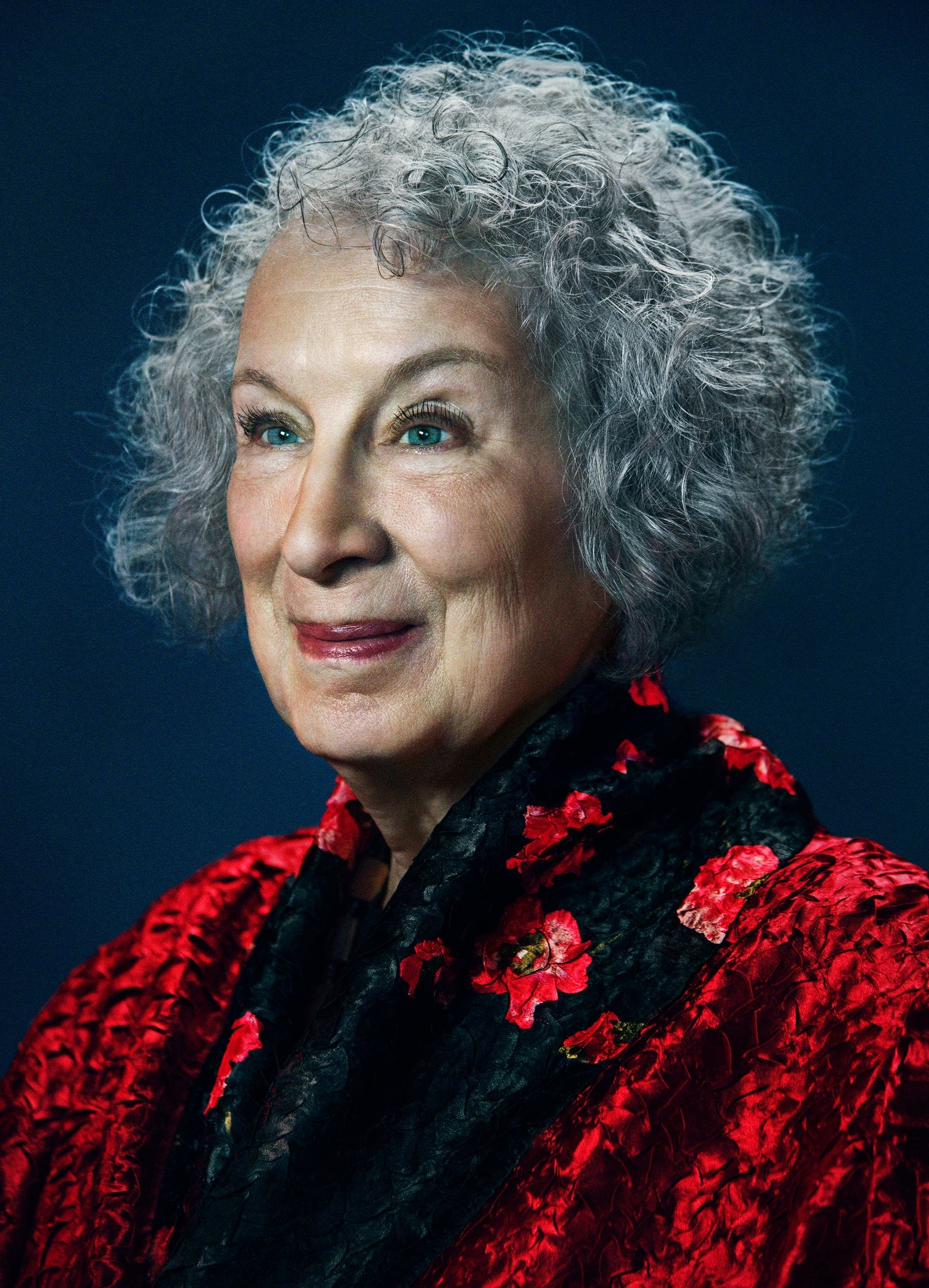 Margaret Atwood portrait for The New Yorker