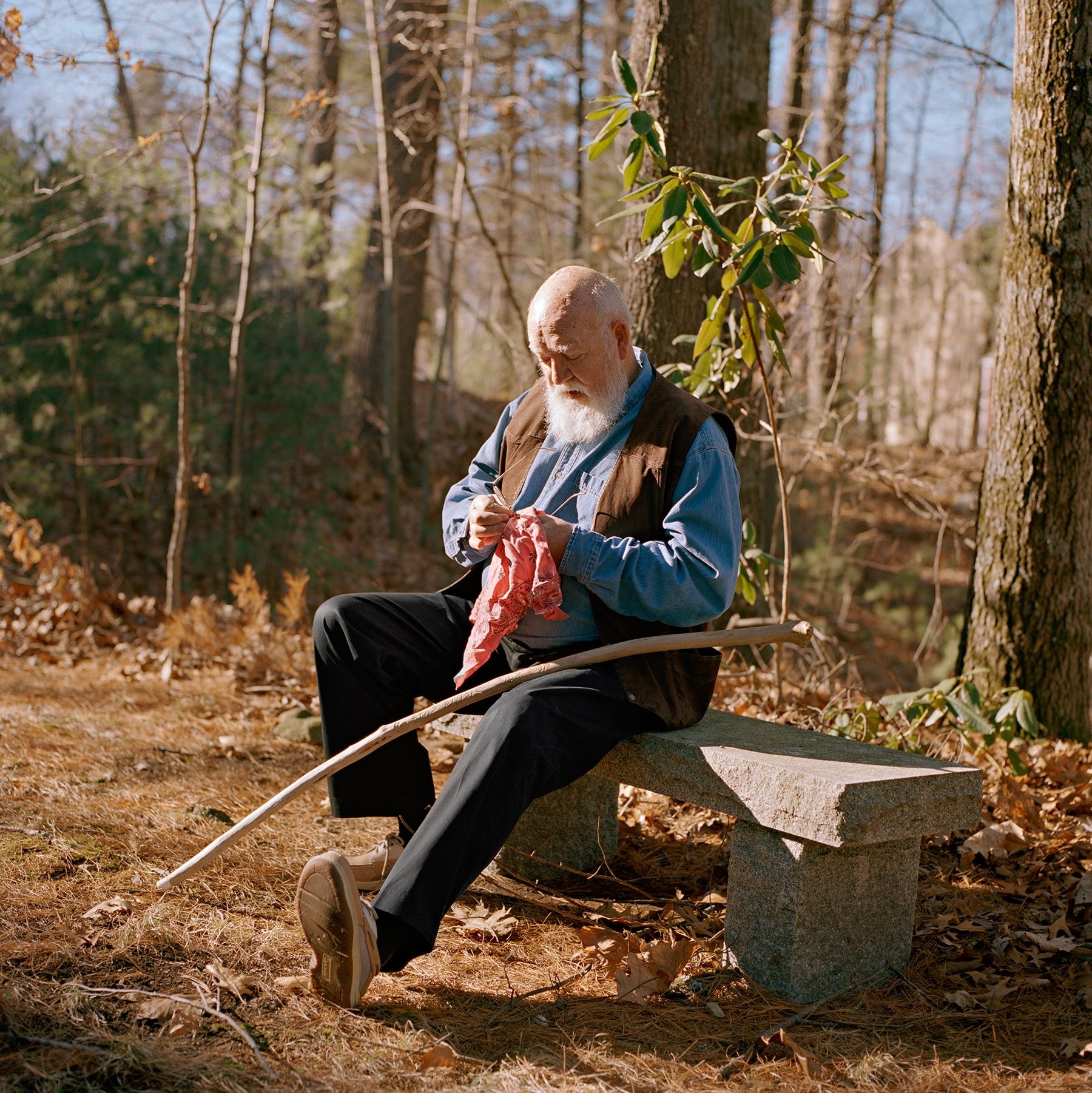 Daniel Dennett at his home in Maine