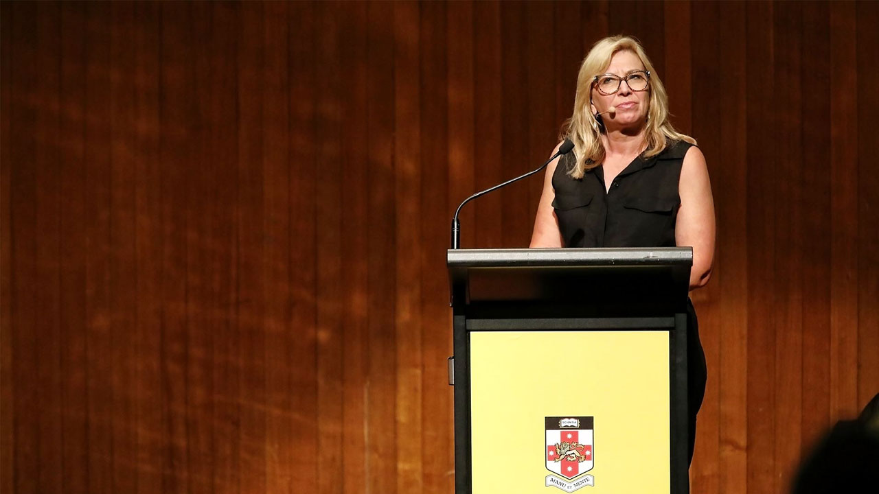 Rosie Batty at the UNSW Gandhi Oration 2020
