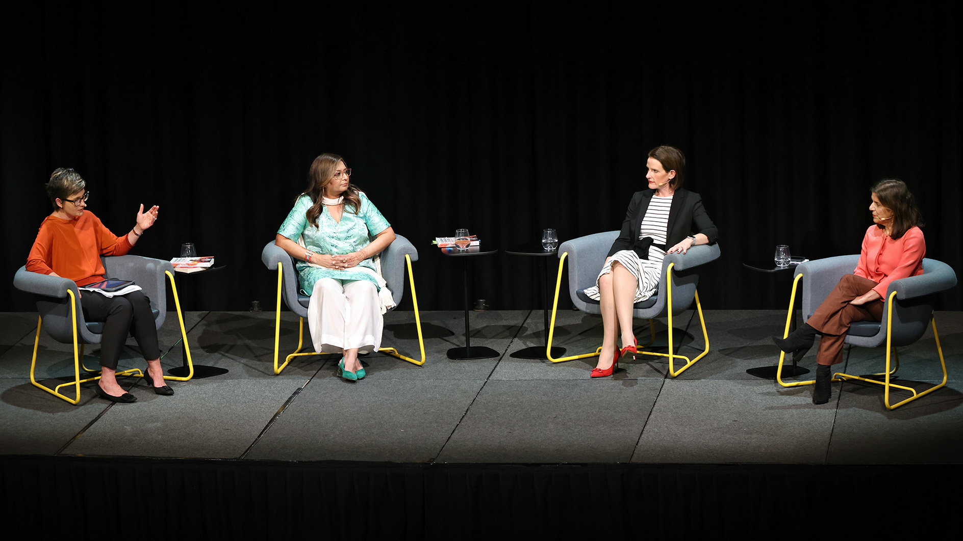 Rosalind Dixon, Mehreen Faruqi, Georgia Steele and Julia Banks