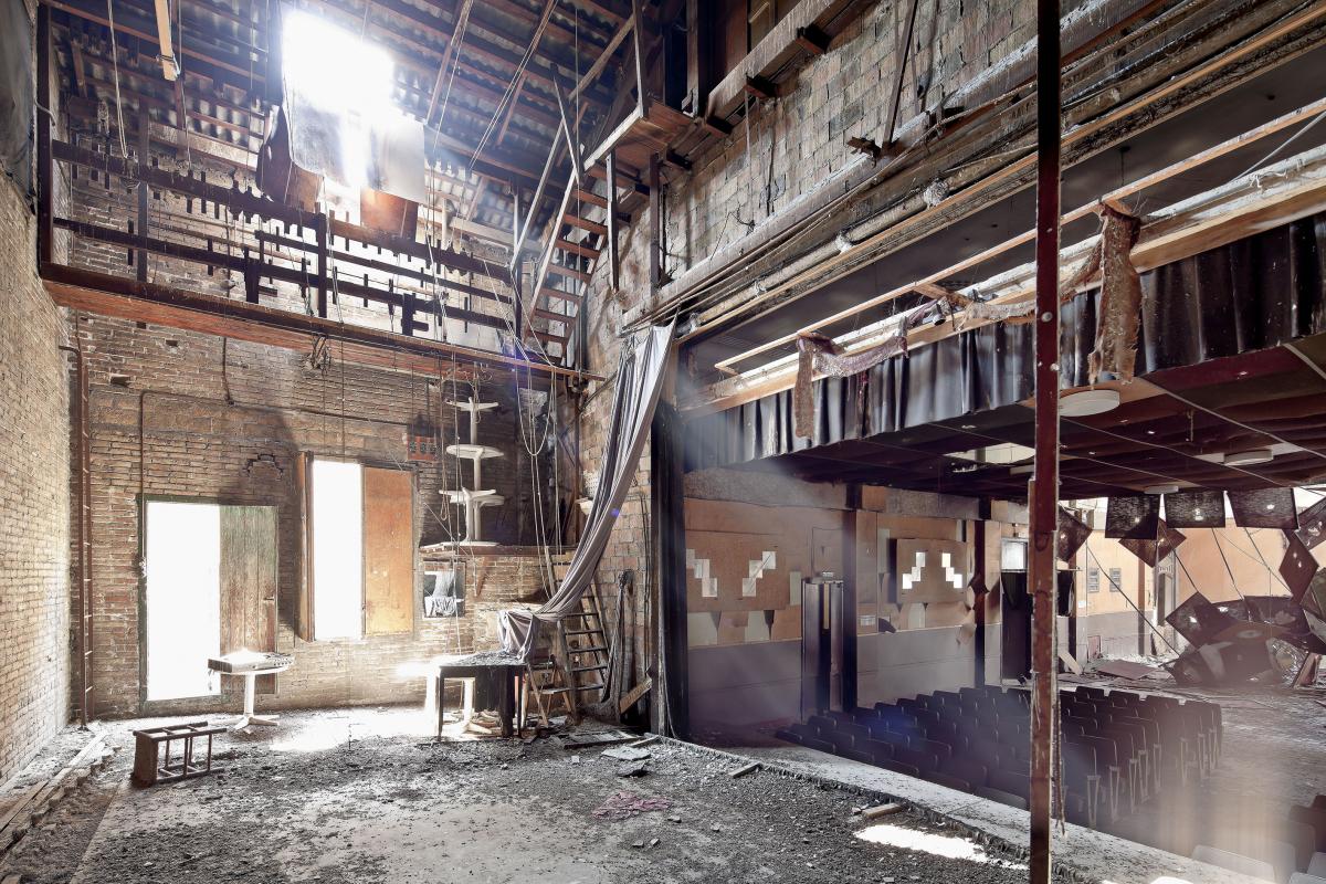 image of old industrial building interior