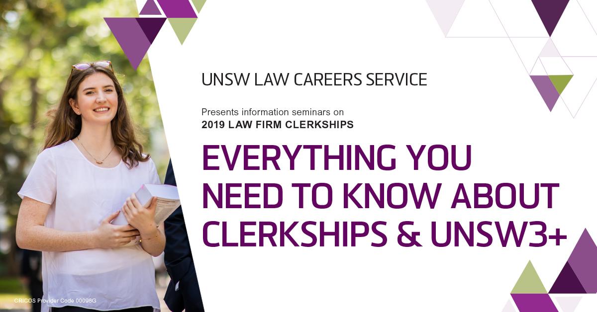 Law Careers Service Clerkship Seminar