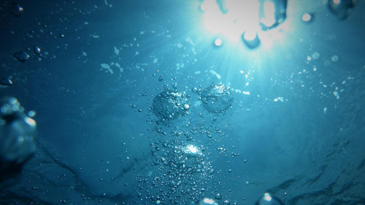 photo of water bubbles