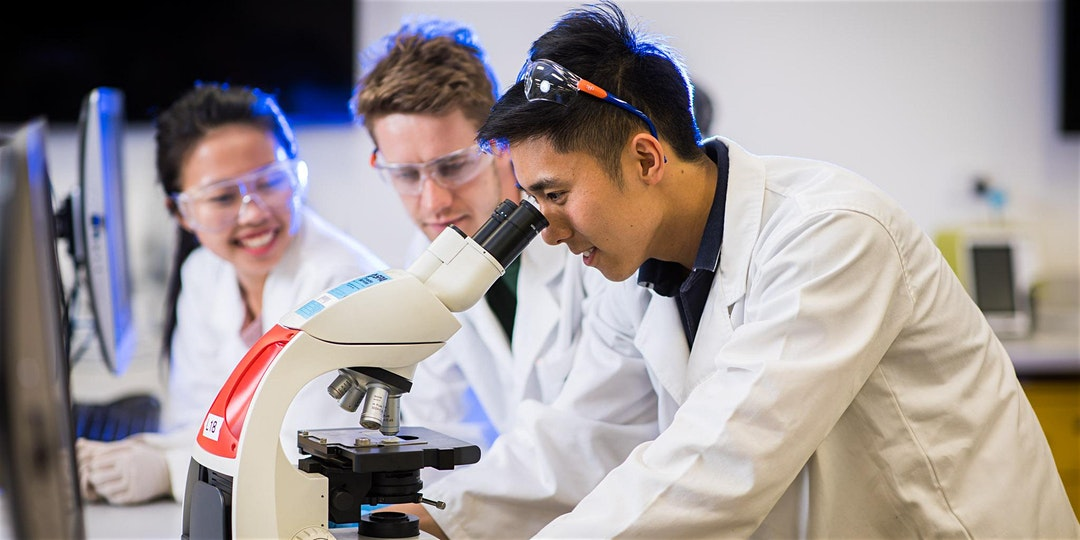 students in a lab