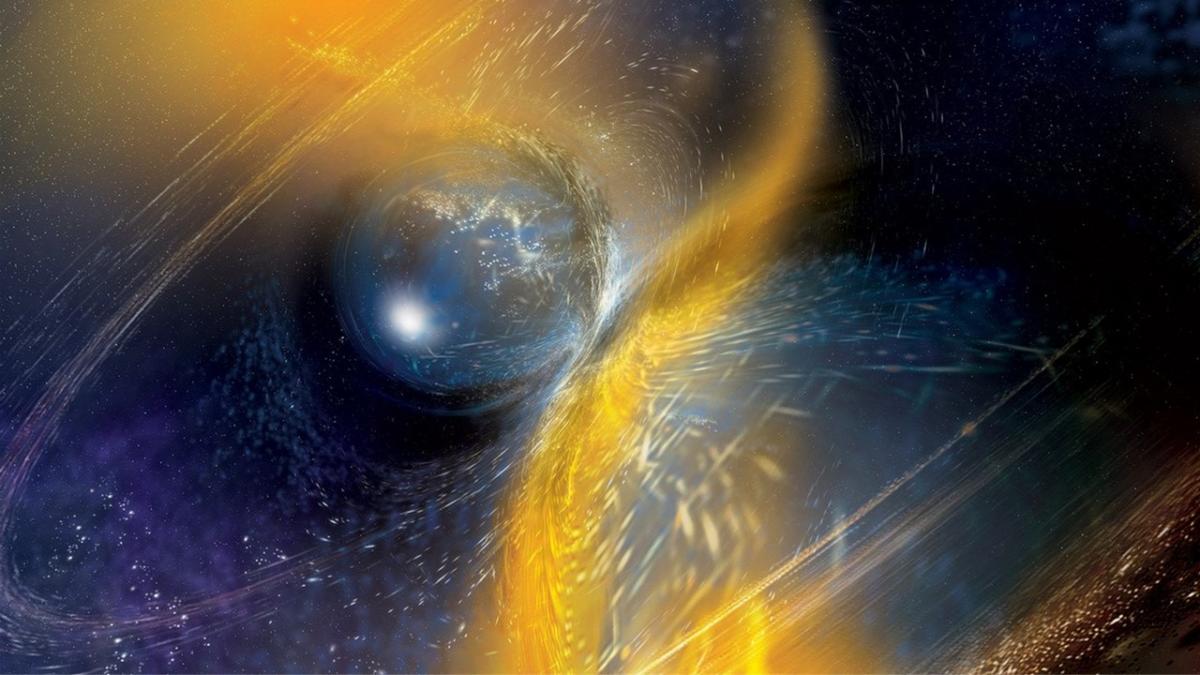 Image of gravitational waves