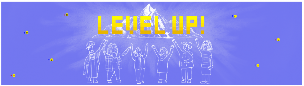 Level up banner