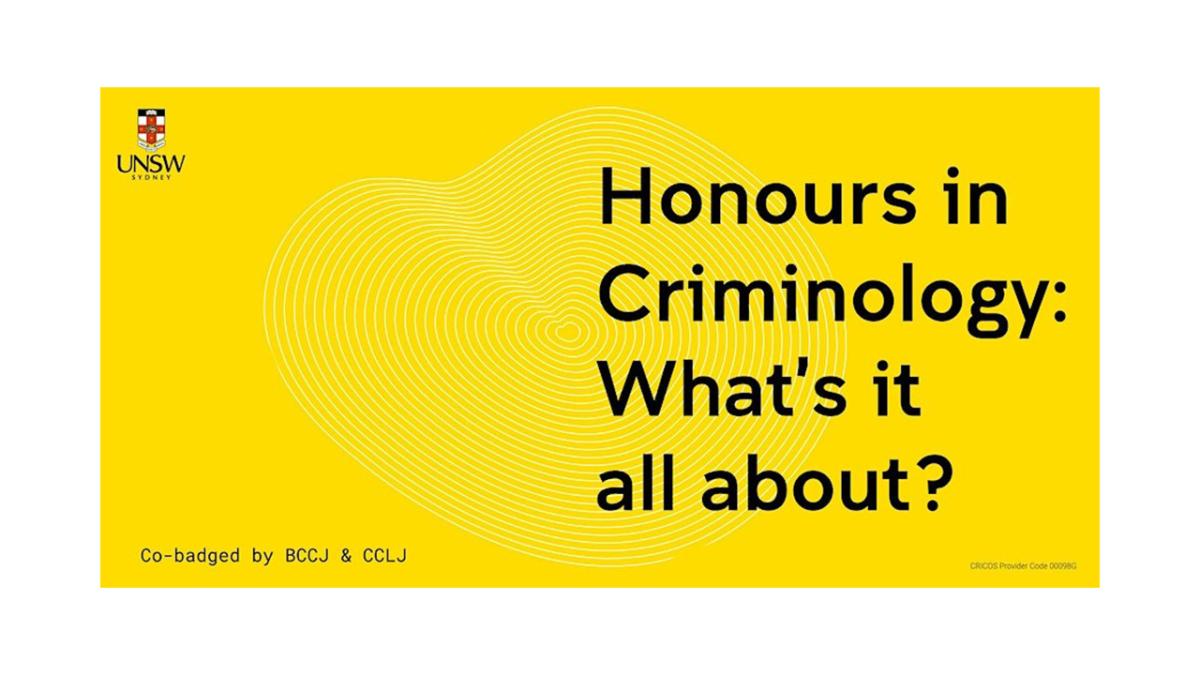 crim honours