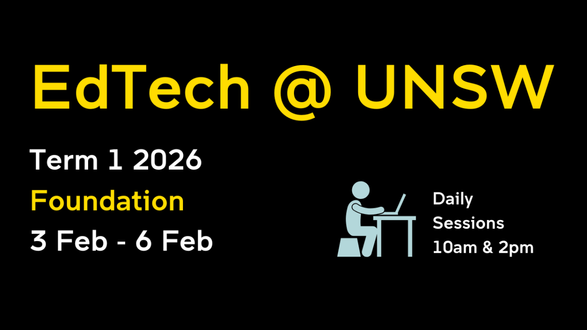 EdTech@ UNSW banner