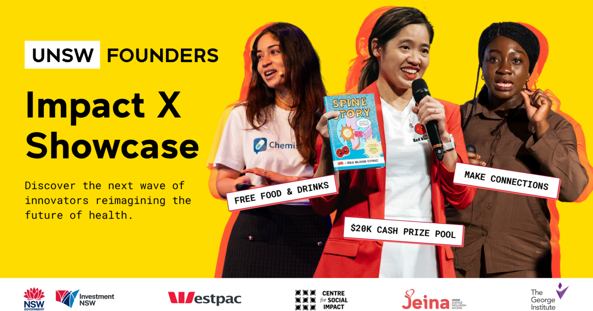 Innovations in Health — Impact X Showcase